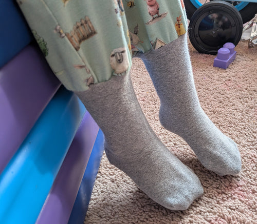 SockPants sean close-up